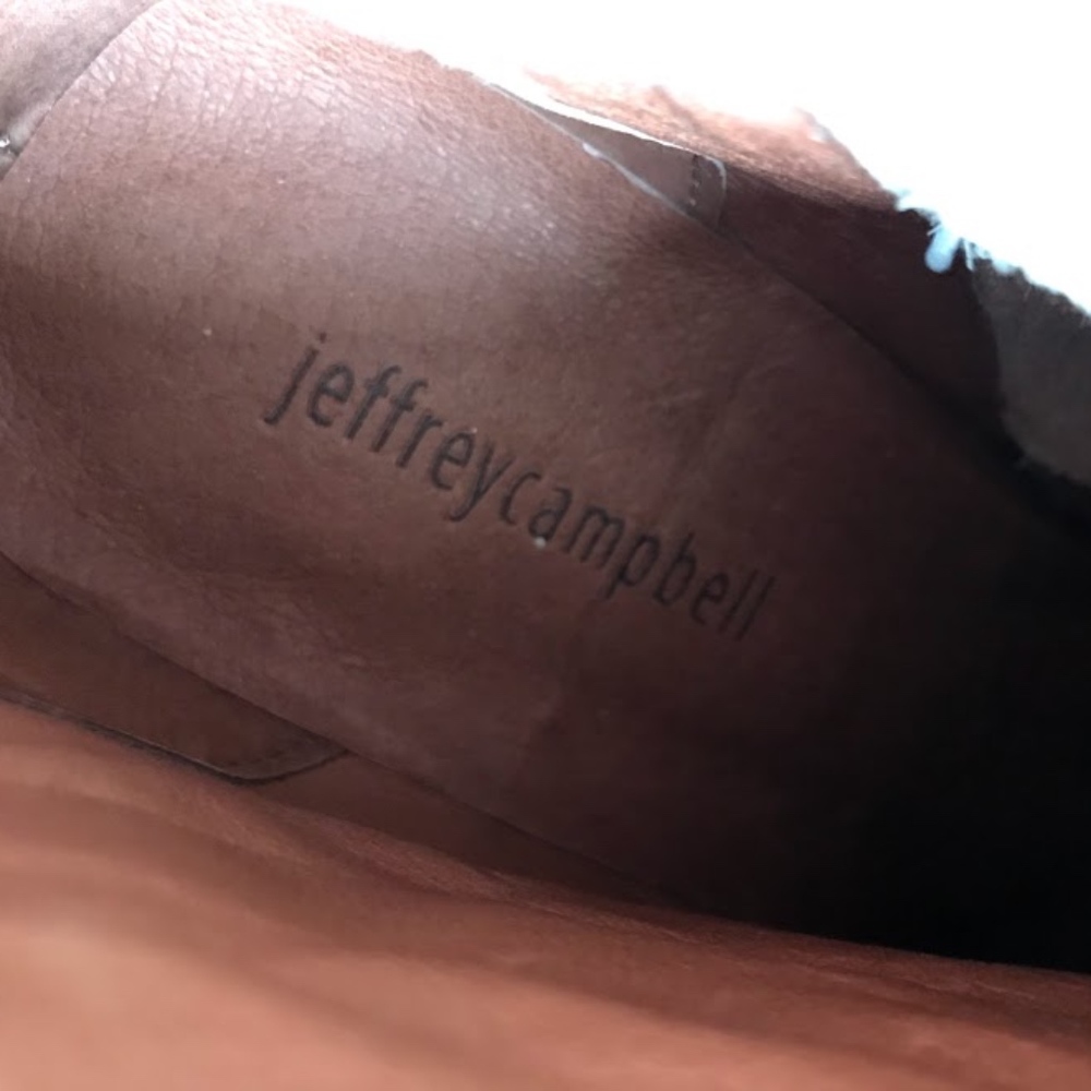 Jeffrey Campell Leopard Fur Ankle Boots -- 8.5 - Picture 5 of 5